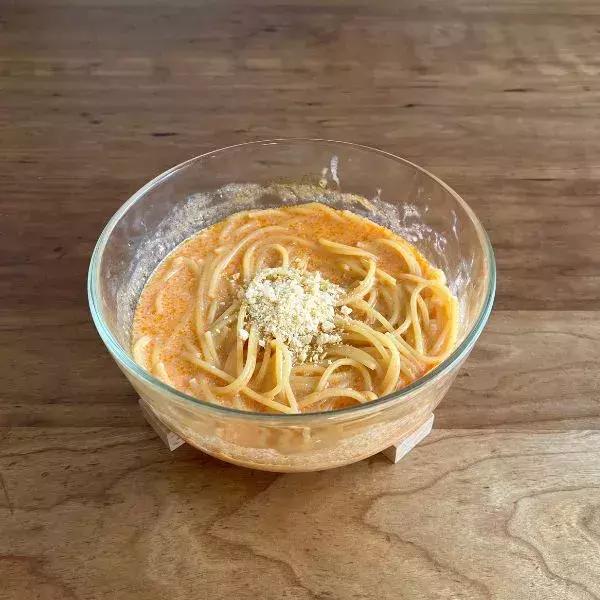 「家族に疑われた」　レンジで作ったパスタの味に「ウソでしょ？」「本格的すぎ」