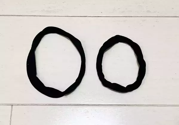 穴あきタイツで作る！　20個作れた“自作ヘアゴム”の手順と使用感