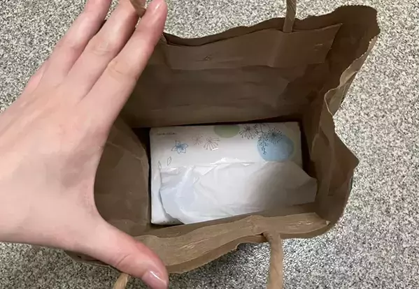 ティッシュをたくさん使う時期に　便利で快適な紙袋のティッシュケースを作ってみた