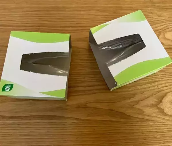 空のティッシュ箱を切って折るだけ！　思わぬ活用法に「目からウロコ」「絶対作る」