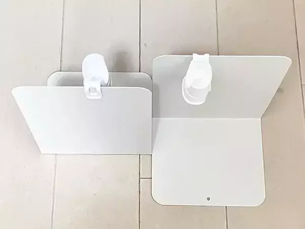 充電中のスマホ、もう床に置きません！　ダイソーアイテムを使った簡単グッズ活用法