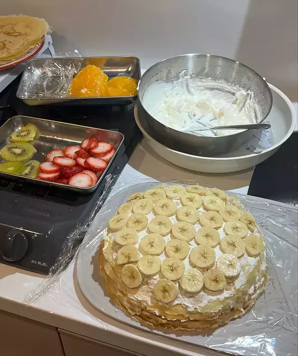 金曜深夜に作った『ご褒美スイーツ』に反響　完成したのは？「全方向で美少女」「最高」