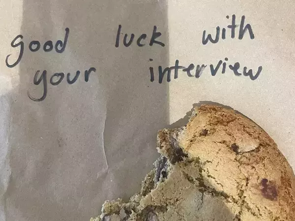 カフェで「面接が不安」と話したら…　返ってきた『神対応』に「こんな優しさある？」