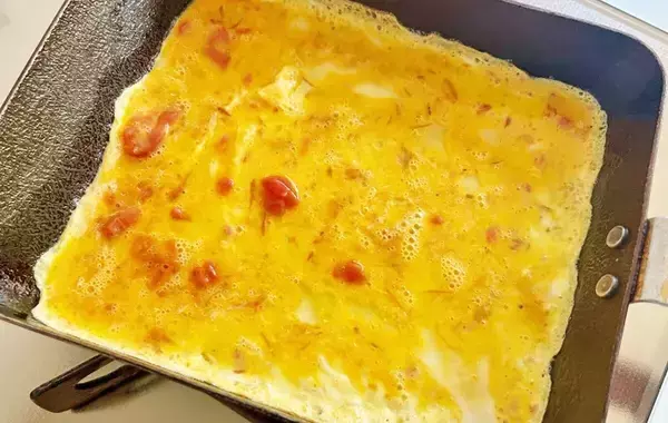 食べた夫が「さわやかでおいしい」　意外な組み合わせがクセになる、新感覚玉子焼き