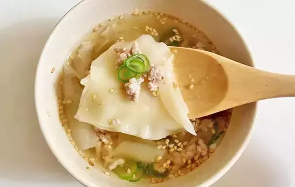 餃子の皮が余ったら作って！　息子がおかわりしたレシピがこちら【絶品スープの作り方】