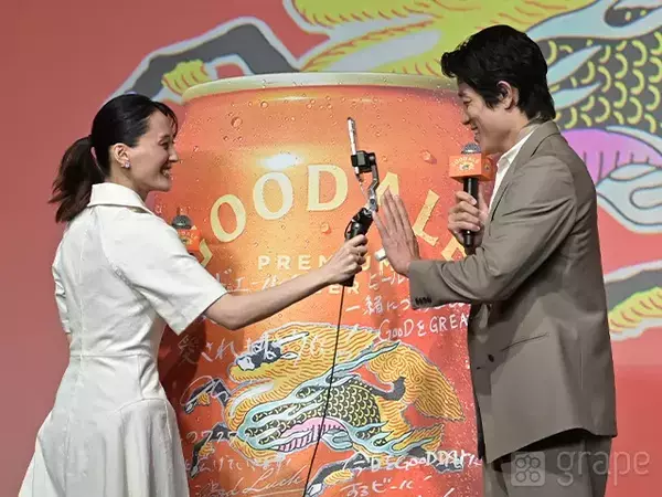 綾瀬はるか「100点満点の回答」　鈴木亮平を絶賛も…理由を聞くと場内爆笑【現場レポート】