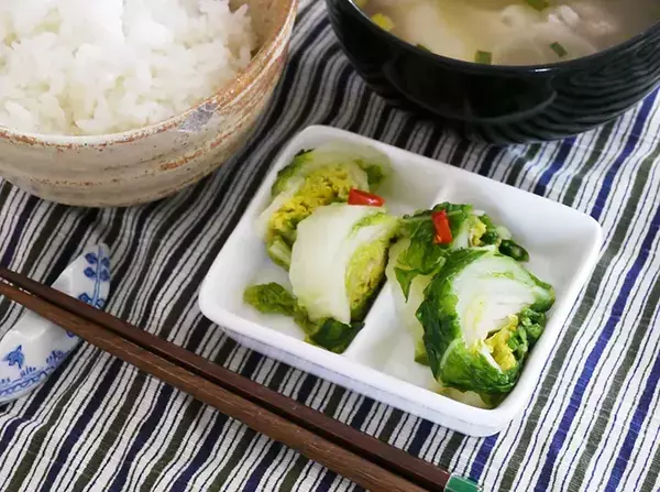 残った白菜ペロリ！　塩メーカーが教える「ジッパー袋レシピ」が常備菜にぴったり