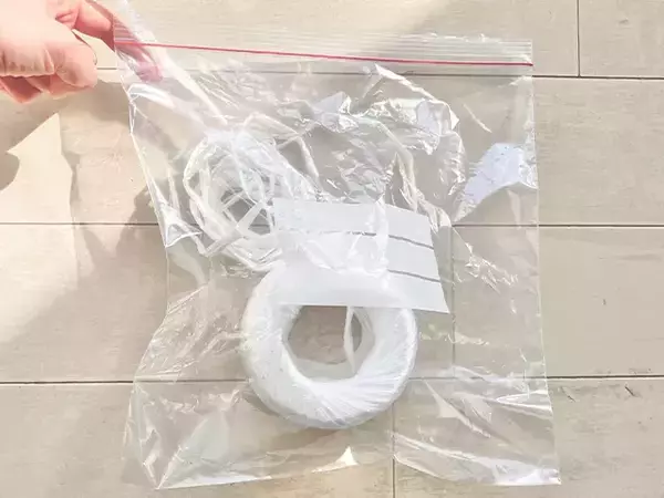 家にある“使用済みジッパー袋”が再利用できる！　ビニール紐の散らかりを防ぐ0円ライフハック