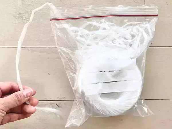 家にある“使用済みジッパー袋”が再利用できる！　ビニール紐の散らかりを防ぐ0円ライフハック