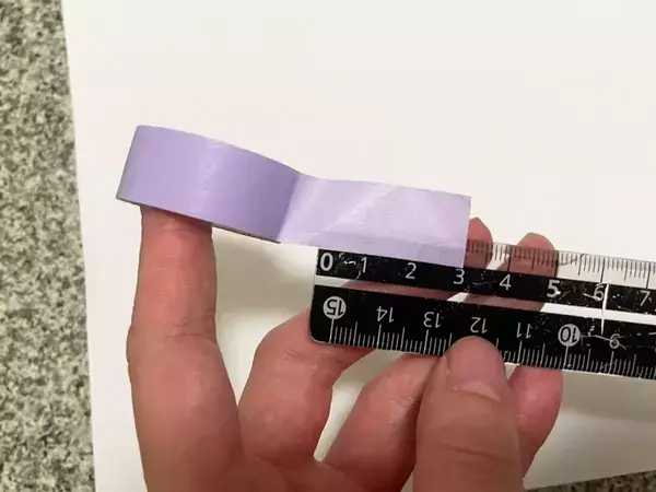 線を引かずに1cmカット　ハサミに『マステ』を貼るだけで直線作業が簡単になる裏技