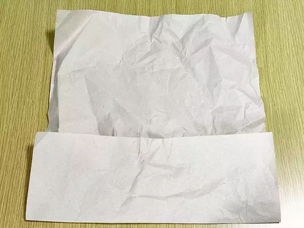 「今まで捨てていたのがもったいない」　緩衝材でゴミ袋を作る方法