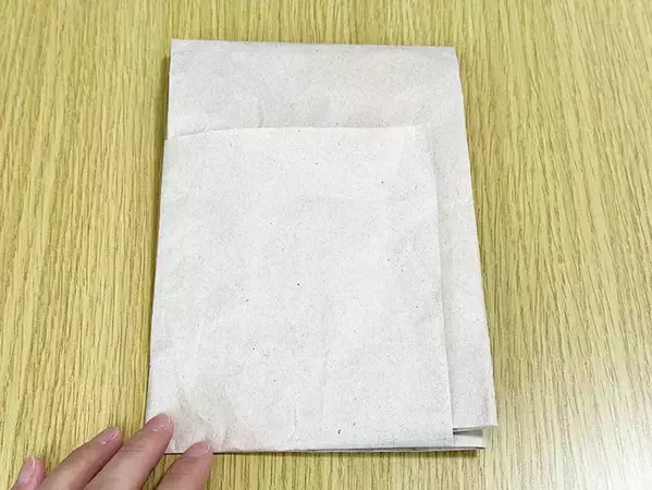 「今まで捨てていたのがもったいない」　緩衝材でゴミ袋を作る方法