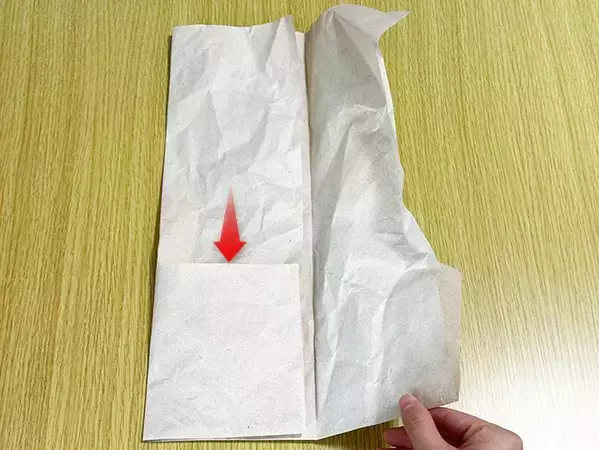 「今まで捨てていたのがもったいない」　緩衝材でゴミ袋を作る方法