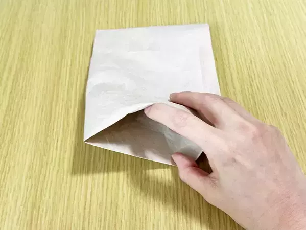 「今まで捨てていたのがもったいない」　緩衝材でゴミ袋を作る方法