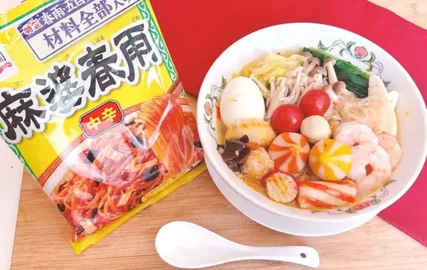 スーパーの『麻婆春雨の素』が化けた！　ちょい足しするだけで『お店の味』が再現