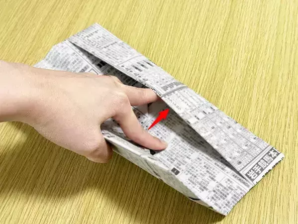 「絶対に覚えておきたい」　新聞紙1枚で完成する『即席皿』の作り方15ステップ