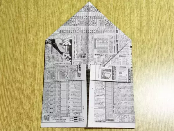「絶対に覚えておきたい」　新聞紙1枚で完成する『即席皿』の作り方15ステップ