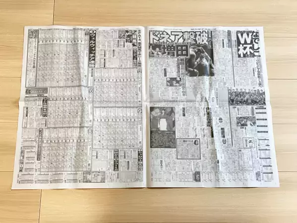 不要な新聞紙をゴミ袋に！　30秒でできる裏ワザに「不器用でもできた」