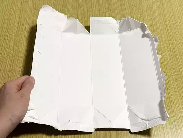 ハサミは使いません！　紙パックを素手で開く方法に「早く知りたかった」
