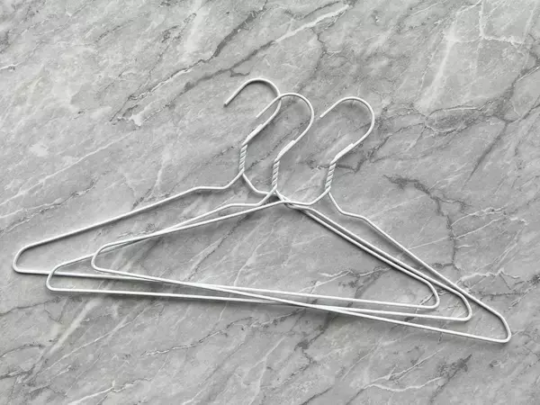 針金ハンガーを『上方向』に曲げると？　意外な活用術に「もっと早く知りたかった」