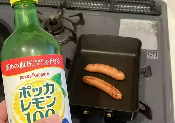 ウインナーにかけて焼くと？　簡単アレンジに「この発想はなかった」「ご飯が止まらない！」