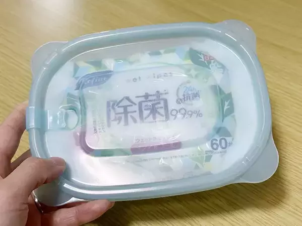 ウェットシートが乾かない！　最後の1枚まで潤った状態で使い切れる裏ワザが？