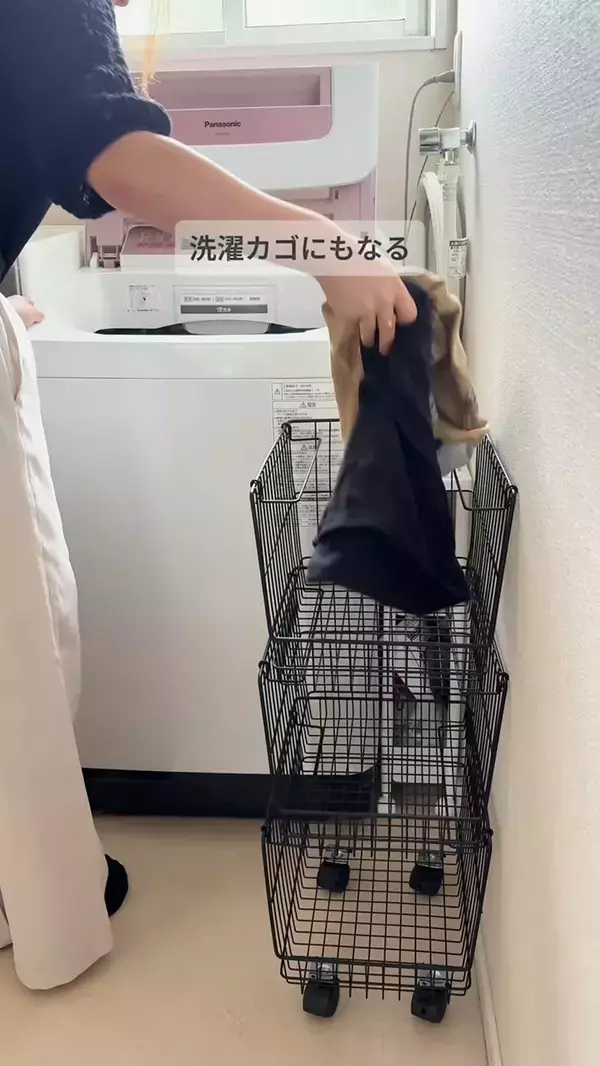 100均で簡単DIY！　結束バンドで留めるだけの『キャスターつき収納ラック』が超便利