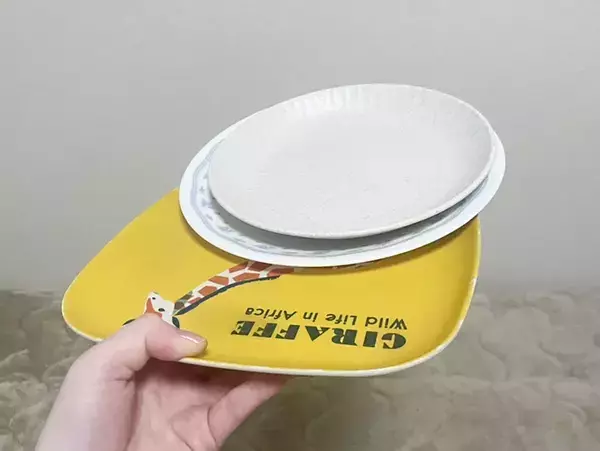 お皿は『大・中・小』で重ねると崩れる？　10秒揺らして分かった安全な積み順