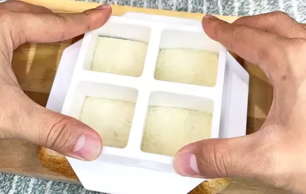 小さなサンドイッチが一気に作れた！　110円のグッズが「優秀」「弁当にピッタリ」