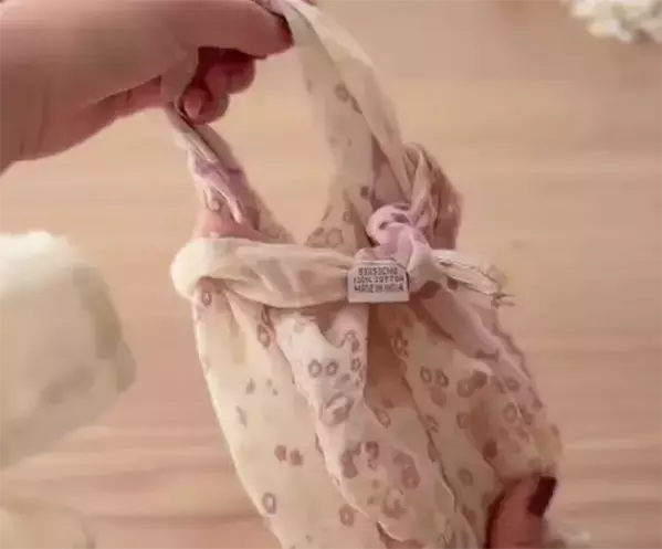 ハンカチを活用して春の外出を華やかに！　結ぶだけのエコバッグ、ポーチ、ボトルカバーの作り方