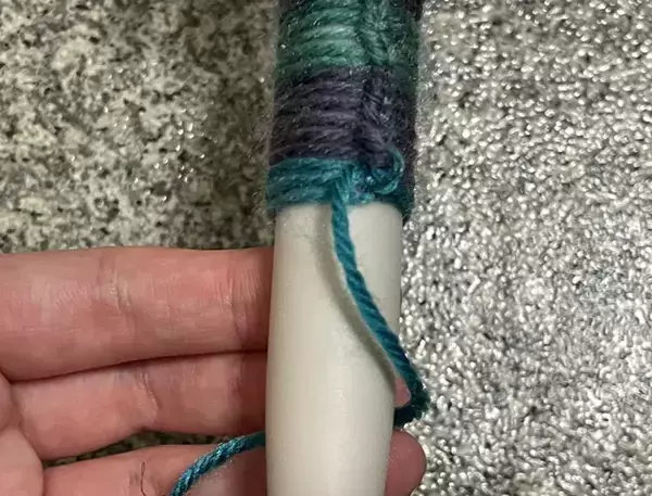 取り違え防止　家にある『毛糸』を傘の持ち手に巻くだけの簡単リメイク