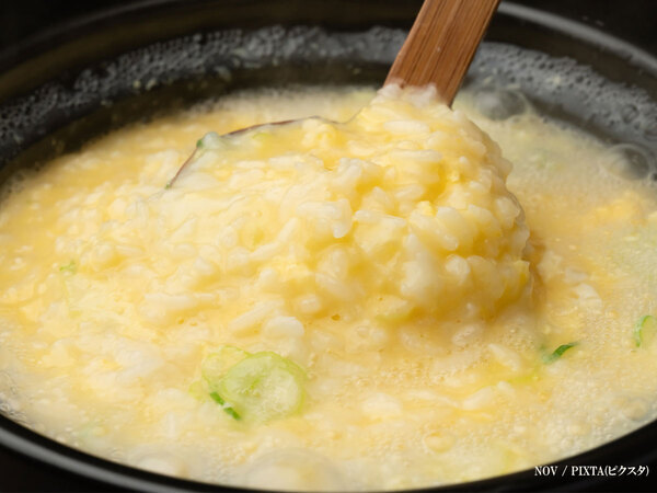 食べ過ぎた翌日の胃に優しい！　ロバート馬場直伝のぽかぽか雑炊レシピにファン称賛！