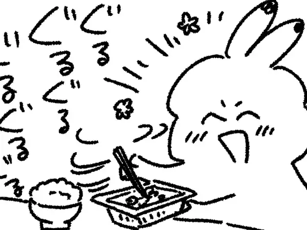 【納豆あるある】混ぜる勢いが強すぎて…　エッセイ漫画に「ほぼ毎回これ」