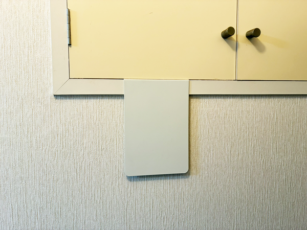 その発想はなかった！　ブックエンドの『短い面』を棚のすき間に差し込むだけで…「発想の勝利！」