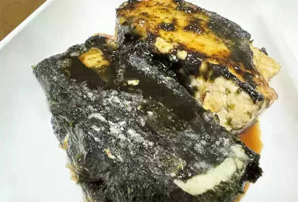【1人前約110円】豆腐は海苔巻いて焼いて！　実際に作ってみたら、こりゃハマる！