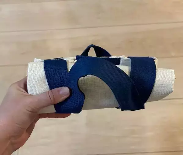 エコバッグに『持ち手』を巻きつけると？　完成形に「一番しっくりきた」「コレ求めてた」