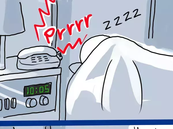 二度寝をしたらチェックアウトの時間を過ぎて…体験談に「超焦る」「一生忘れない」【エッセイ漫画】