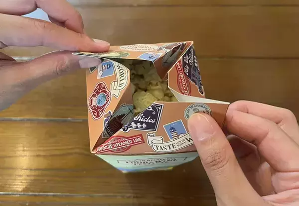 ポップコーンがこぼれない！ディズニーで教わった『畳み方』　試すと「まさかの発見」も