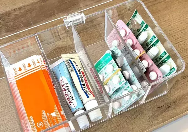 220円って反則では！？　ダイソーの透明収納ケースの使い方が便利