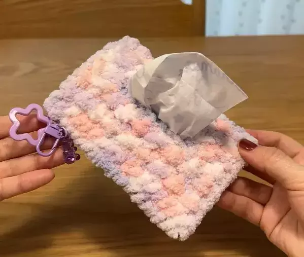 100均『鉢底ネット』にモールを通すと？　手作りのケースに「かわいすぎ」「絶対作る」