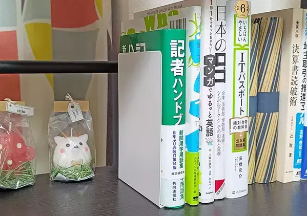 ブックエンドが“別物”に！　『DAISOの輪』で見つけた活用法に「驚くほど便利」「すぐできた」