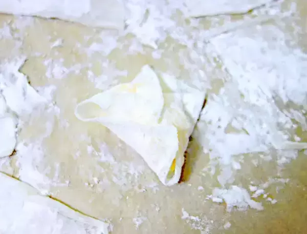 「ライスペーパー」を4等分して…　作ったひんやりスイーツに家族「おいしい！」