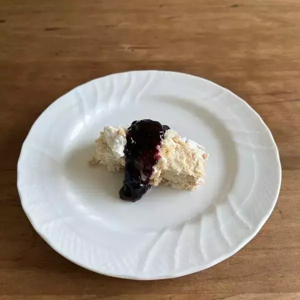 ヨーグルトに『サブレ』を沈めるだけ！　一晩で完成するケーキに「驚いた」「早速作りたい」