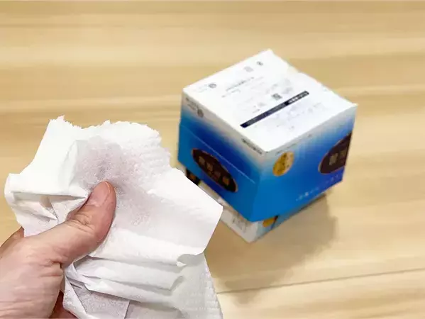 ティッシュの空箱は捨てないで！　2つ組み合わせて作れるケースに「すごく便利」