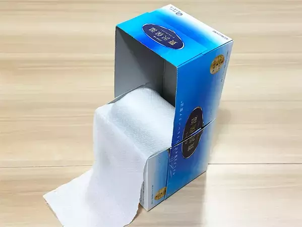 ティッシュの空箱は捨てないで！　2つ組み合わせて作れるケースに「すごく便利」