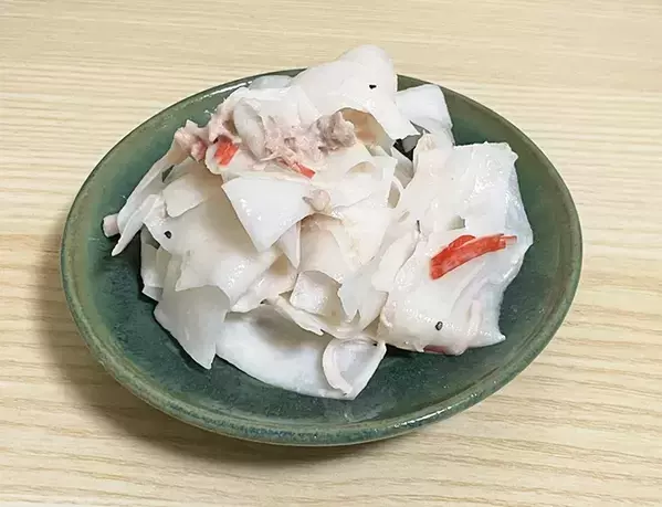いつもの大根サラダに飽きたらこれ作って！　ピーラーで削って和えるだけの簡単レシピ