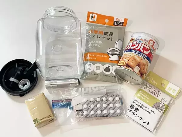 110円のウォータージャグが防災で活躍！　使わない時は中に？【防災ボトル】