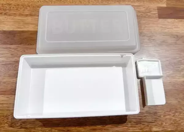 ダイソーで買った『バターケース』　じゃない使い方に「万能かも」「もう1個ほしい！」