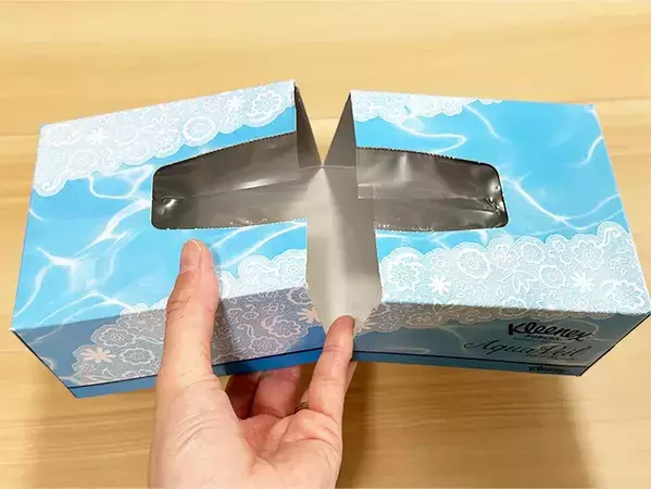 ティッシュの空箱は捨てずに活用！　5分でマスクケースにする裏ワザ