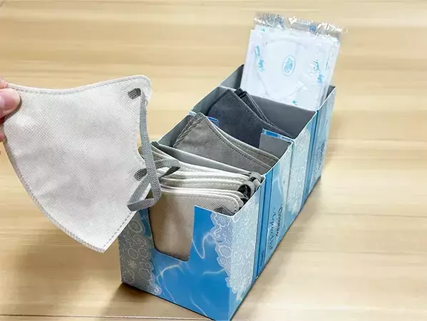 ティッシュの空箱は捨てずに活用！　5分でマスクケースにする裏ワザ